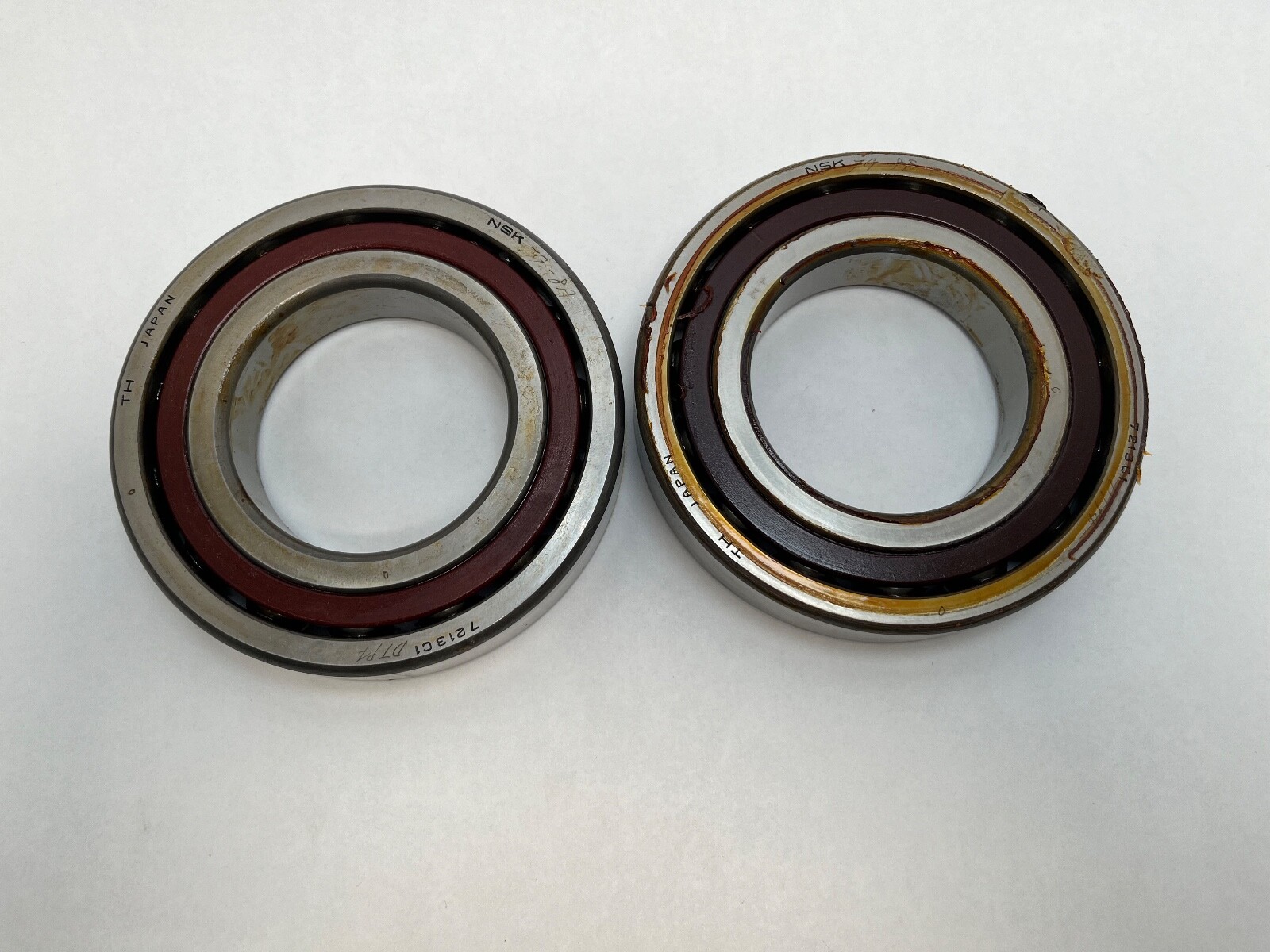 NSK 7213C1TDTP4 Bearing 65x120x23 mm 7213 C1 T DT P4 ABEC7 Japan 2 Pcs