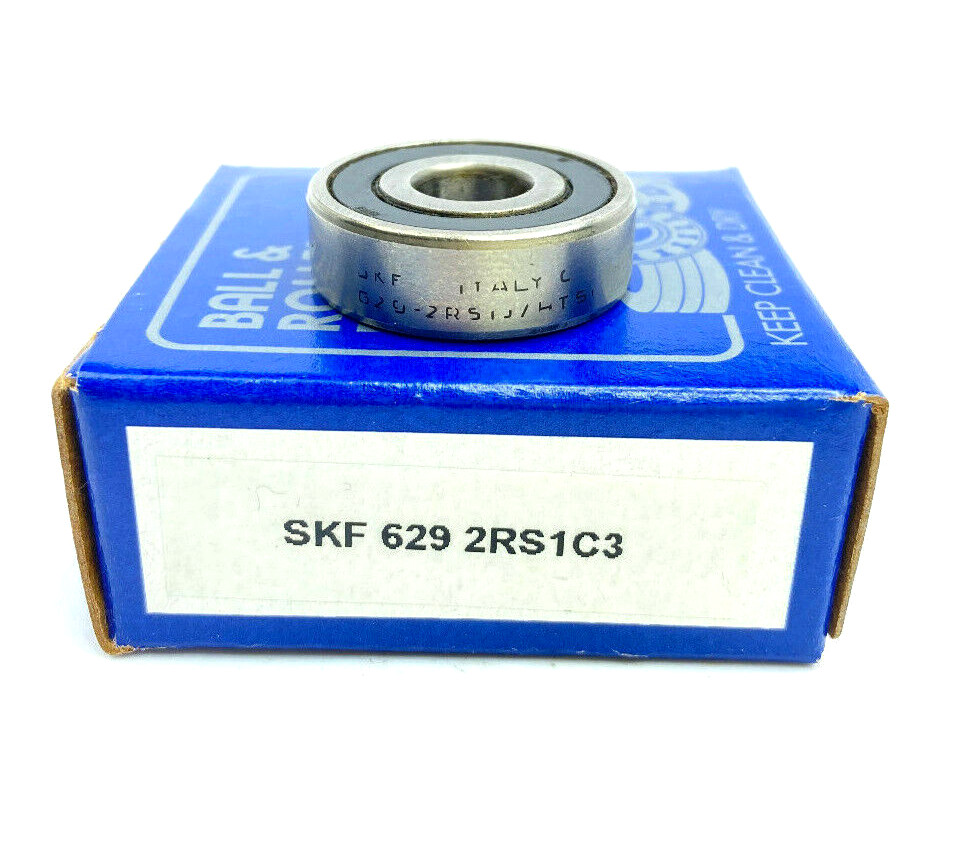 NEW SKF 629 2RS1/C3HT (629 2RSJEM) DEEP GROOVE RADIAL BALL BEARING 9MMx26MMx8MM