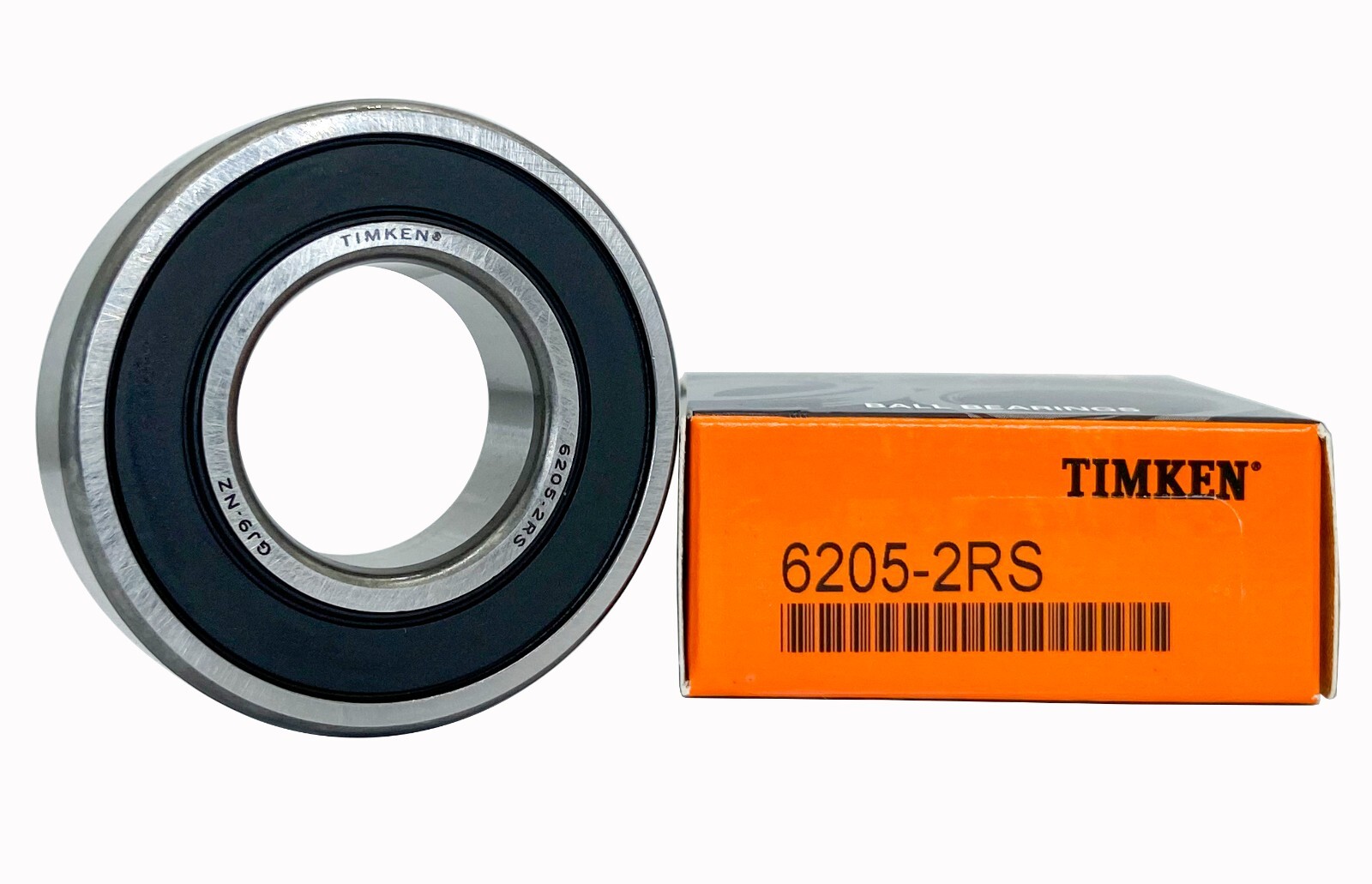 NEW 10PACK TIMKEN 6205-2RS 25X52X15 Double Rubber Seal Bearings USA Brand