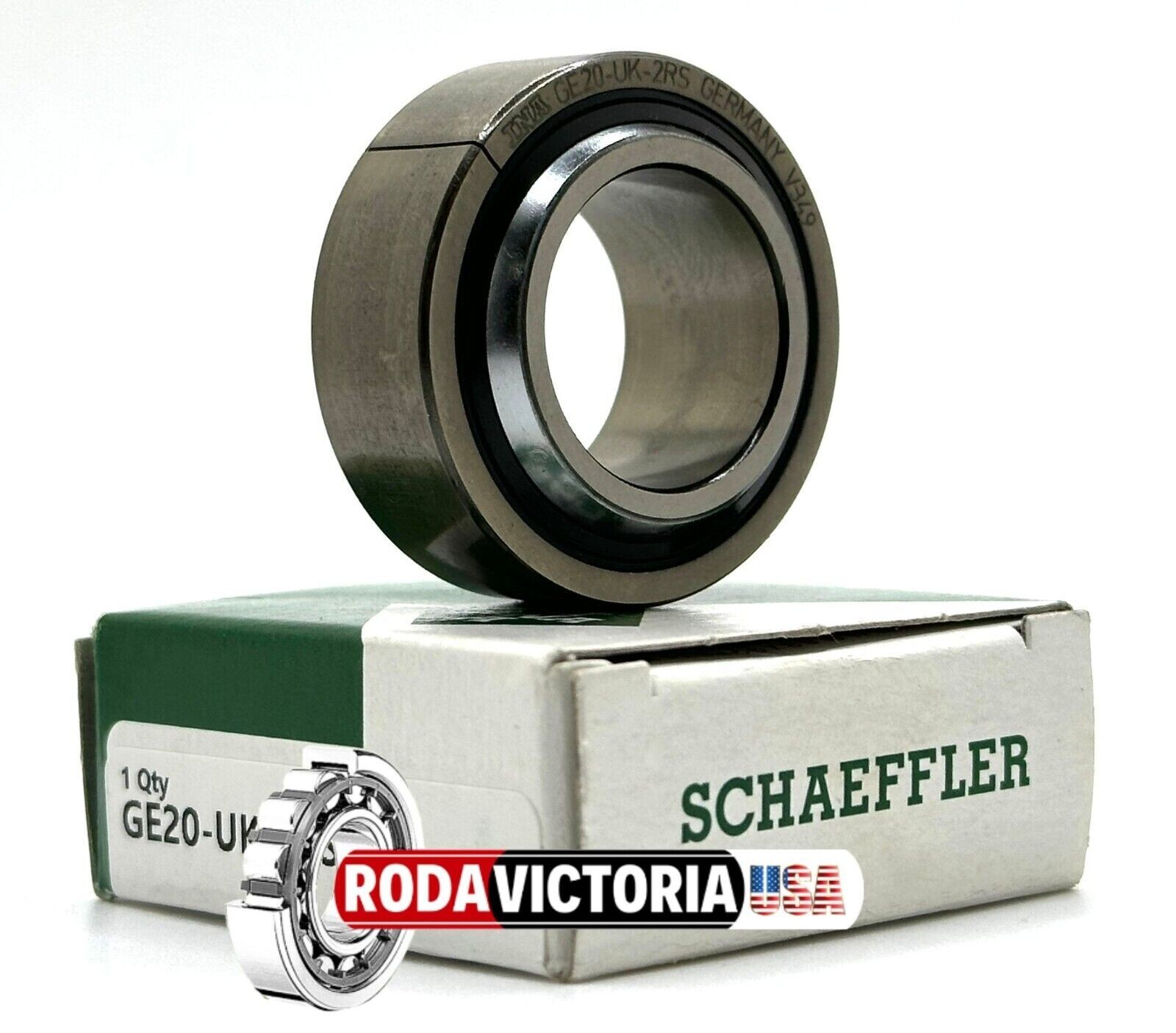 INA/Schaeffler GE20 UK 2RS SPHERICAL PLAIN BEARING 20x35x16 mm
