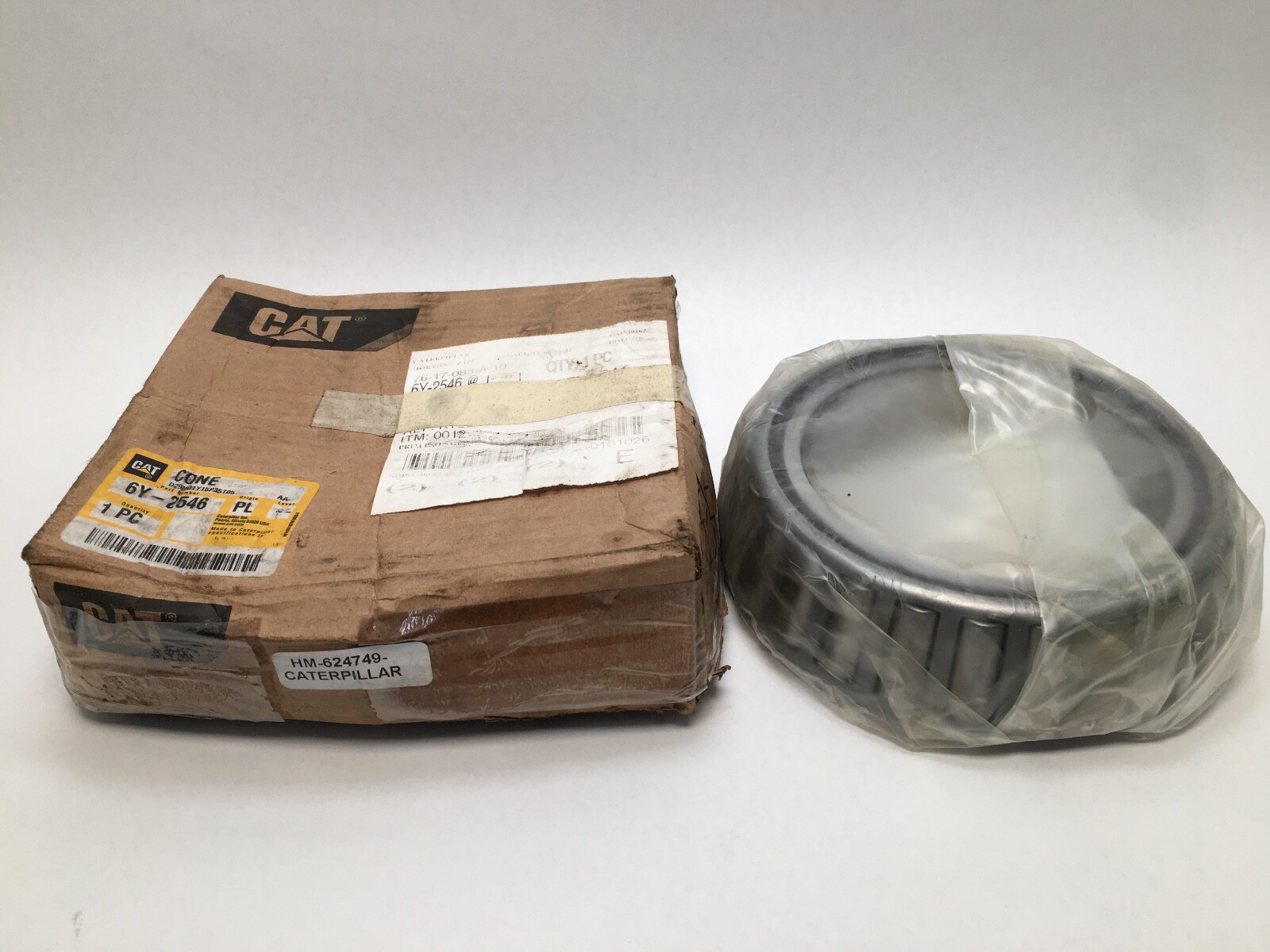 Timken HM624749 Taper Bearing Cone 4-3/4″ ID HM-624749 6Y-2546 CAT USA