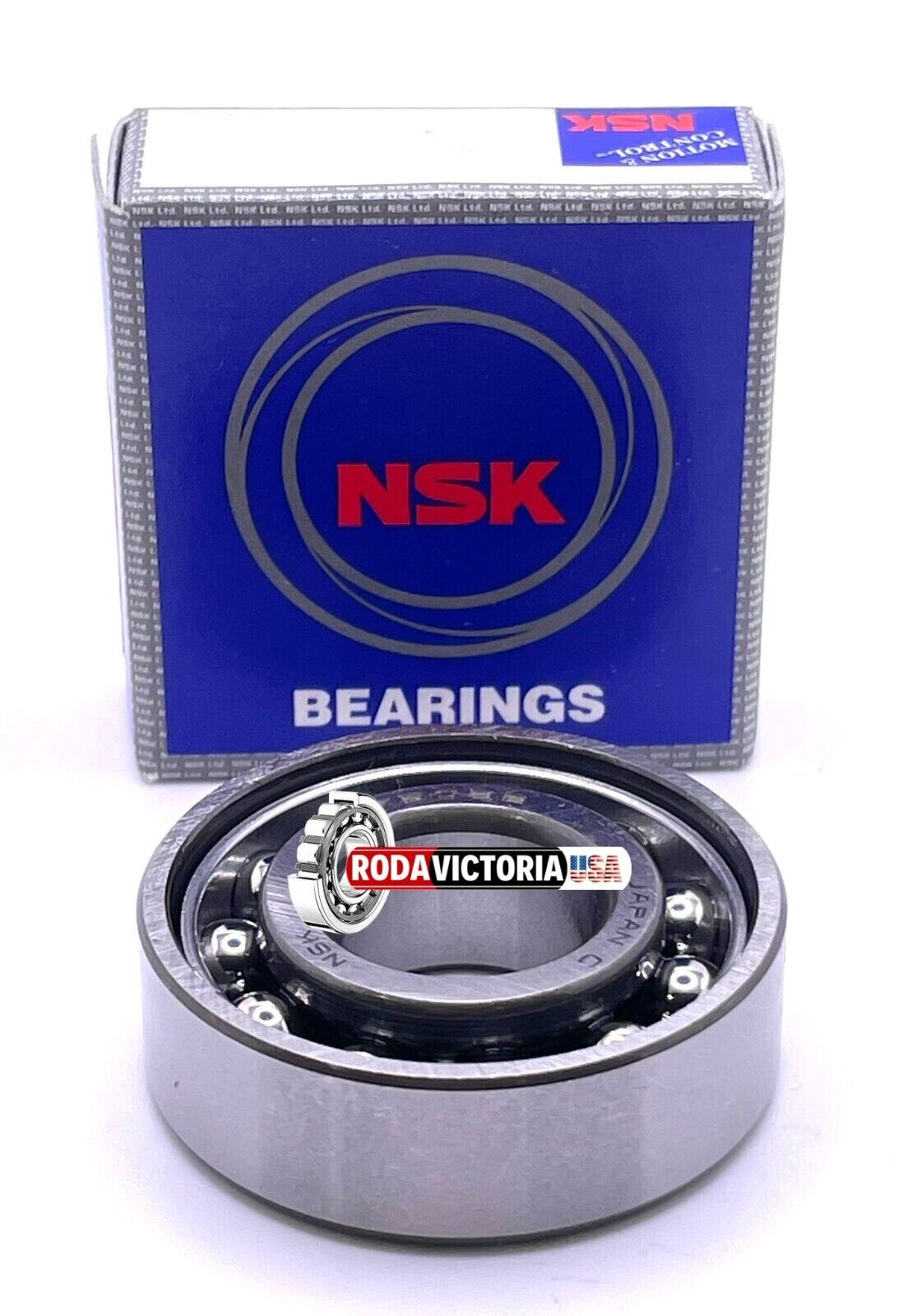 NSK 7202B ANGULAR CONTACT TRUST BEARING JAPAN 15X35X11mm