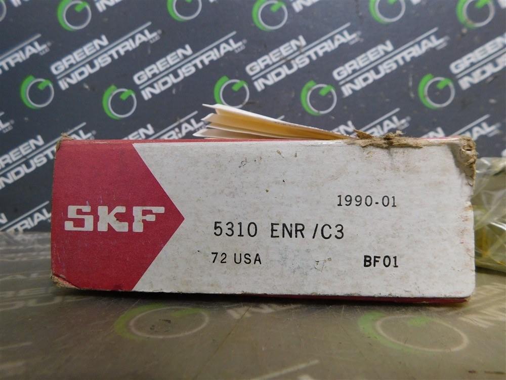 NEW SKF 5310 ENR/C3 Angular Contact Ball Bearing 50mm Bore 110mm OD 44.4mm Width
