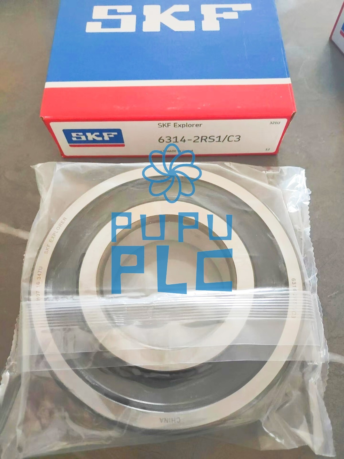 NEW 1PCS SKF 6314-2RS1/C3 Deep Groove Ball Bearing