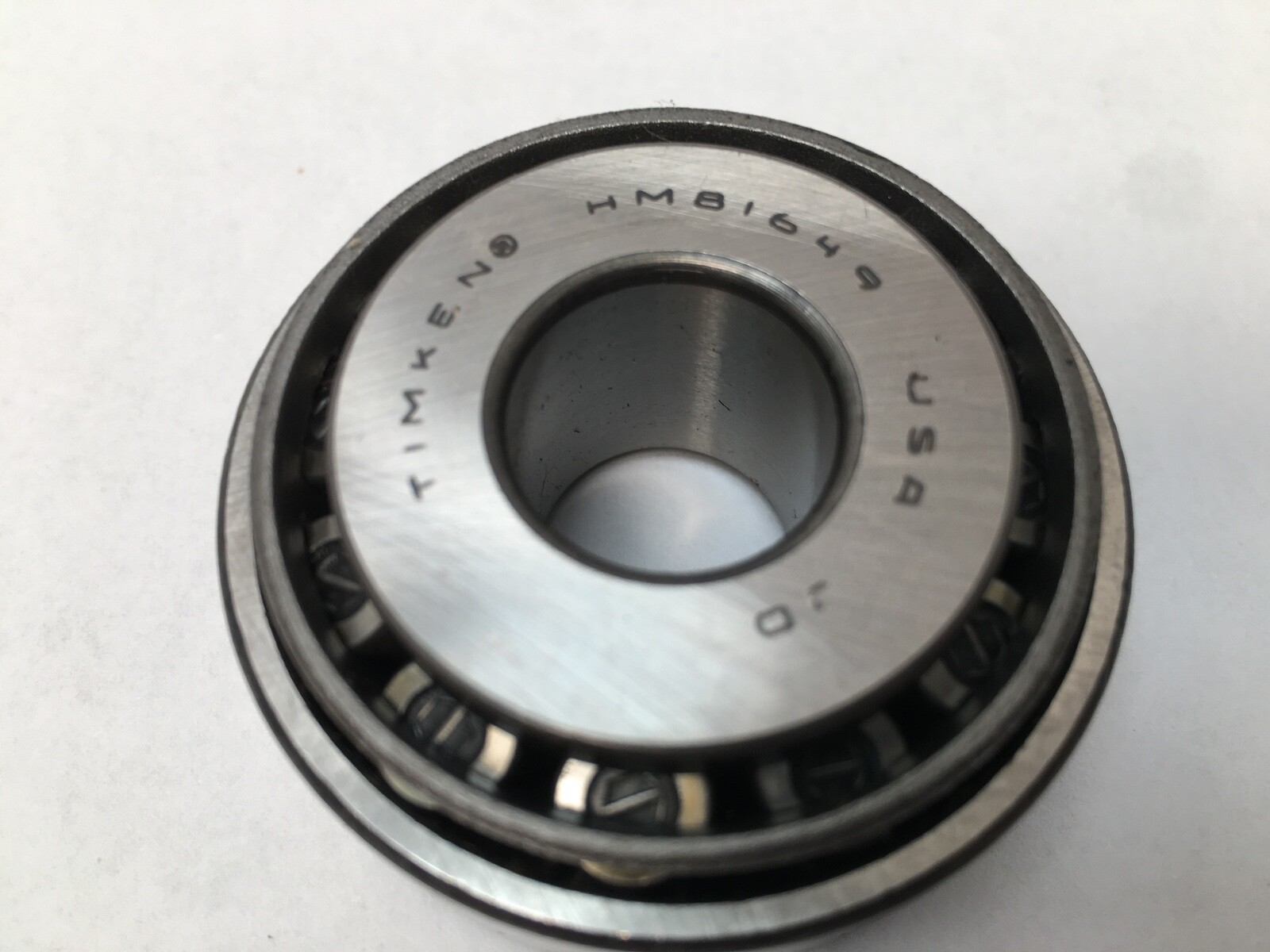 Timken HM81649/HM81610 Taper Bearing Cone & Cup 0.6294″ ID 1.8494″ OD USA