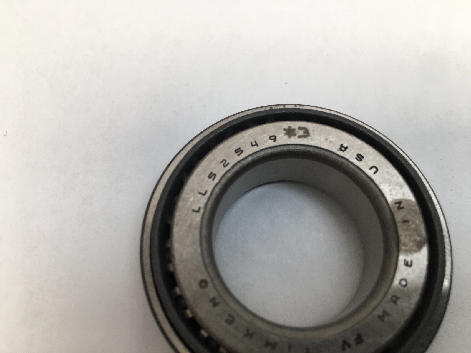 Timken LL52549-3/LL52510-3 Taper Bearing Cone&Cup 7/8″ ID 1-21/32″ OD *3 USA