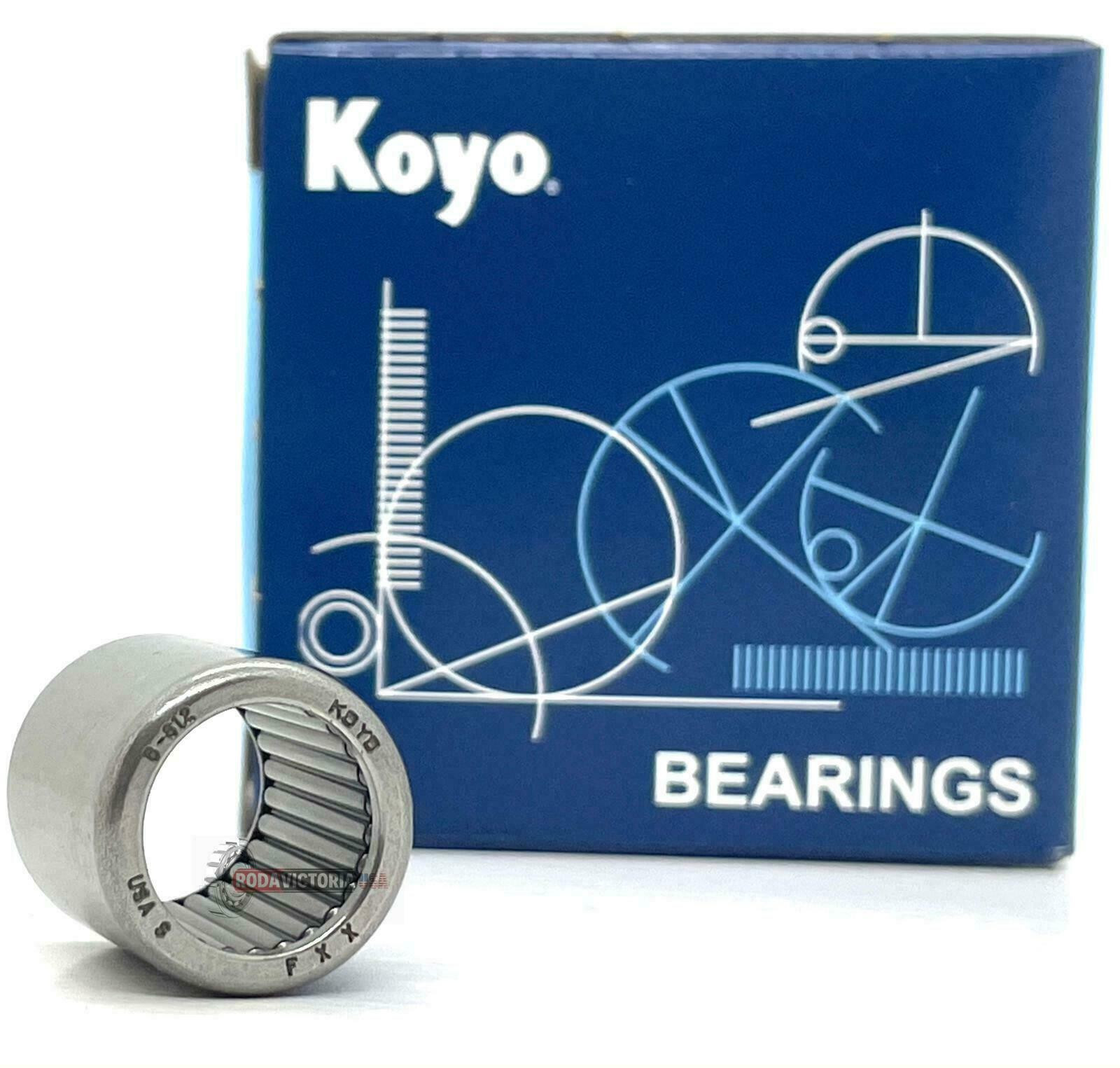 KOYO USA B-812-OH L125 Needle Roller Bearing, Full Complement Drawn Cup, Open !!