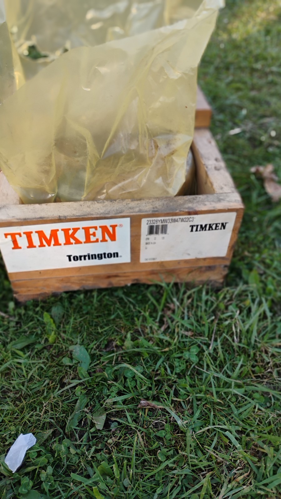 NEW Timken 23328w334722 Spherical Roller Bearing 160 mm Bore 290mm OD Strat Bore