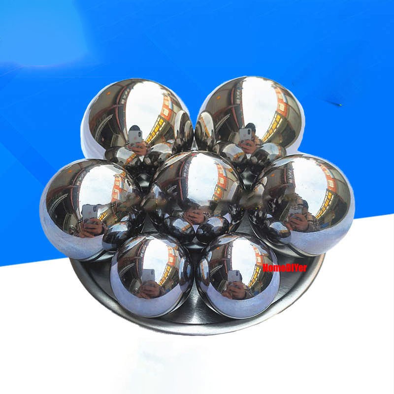 High-Precision 304 Stainless Steel Bearings Balls Solid Metal Ball Dia 1mm-90mm