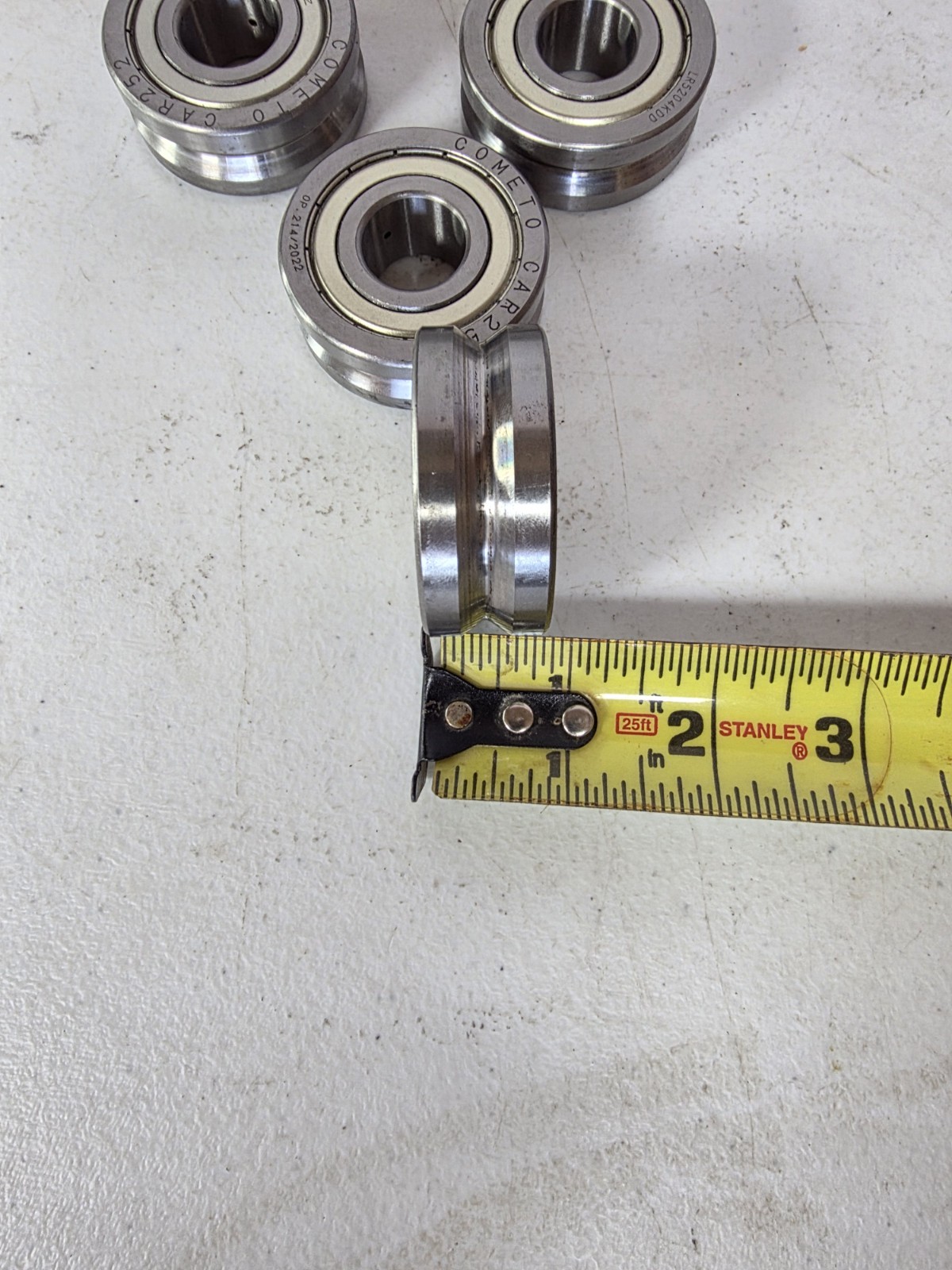 COMET CAR252 Steel Ball Bearings Lot of 3/4″ ID x 2″ OD x 3/4″ W
