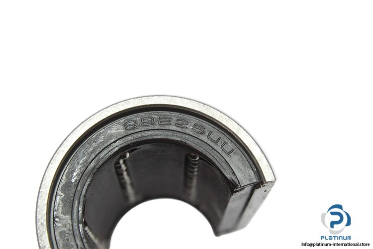 SBC SBE25UUOP LINEAR BALL BUSHING_25 mm_UU (Seals On Both Sides)_Open Type