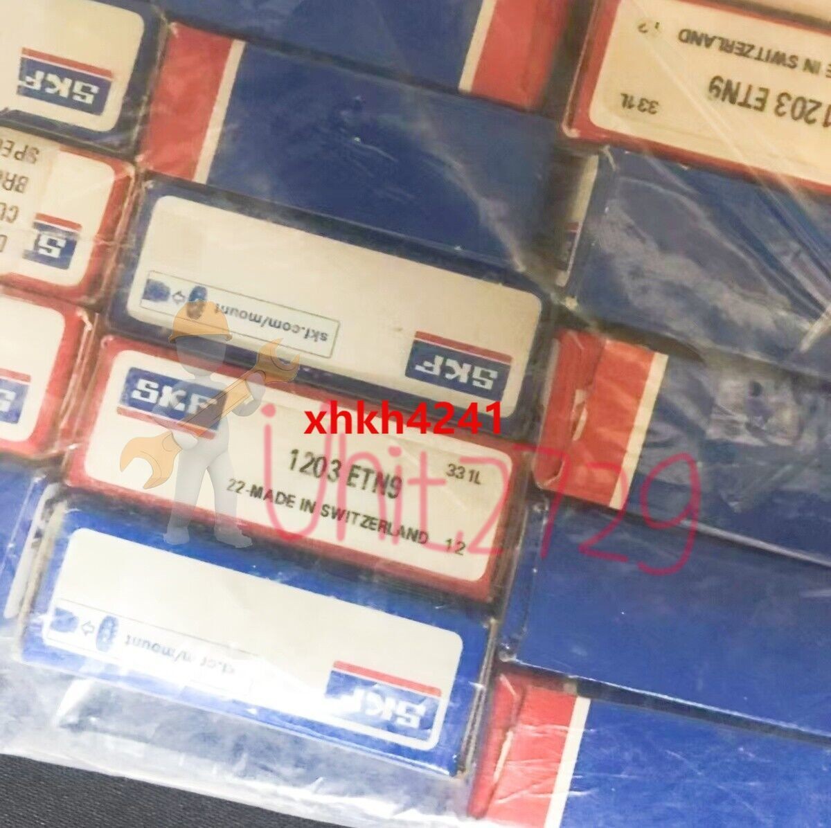 NEW SKF 1203 ETN9 self-aligning ball bearing 1PCS #DC