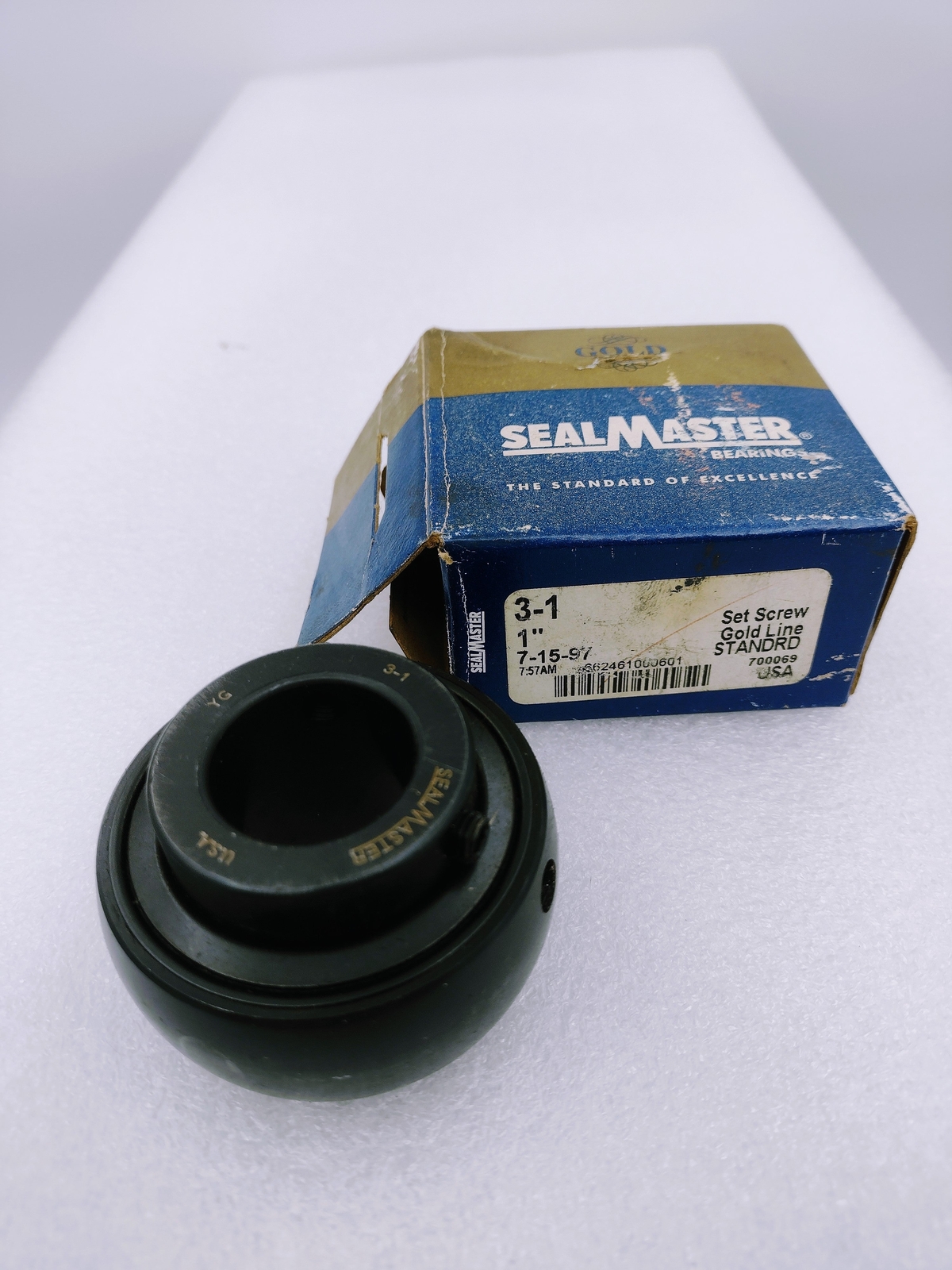 Sealmaster 3-1 Gold Line Ball Insert Bearing