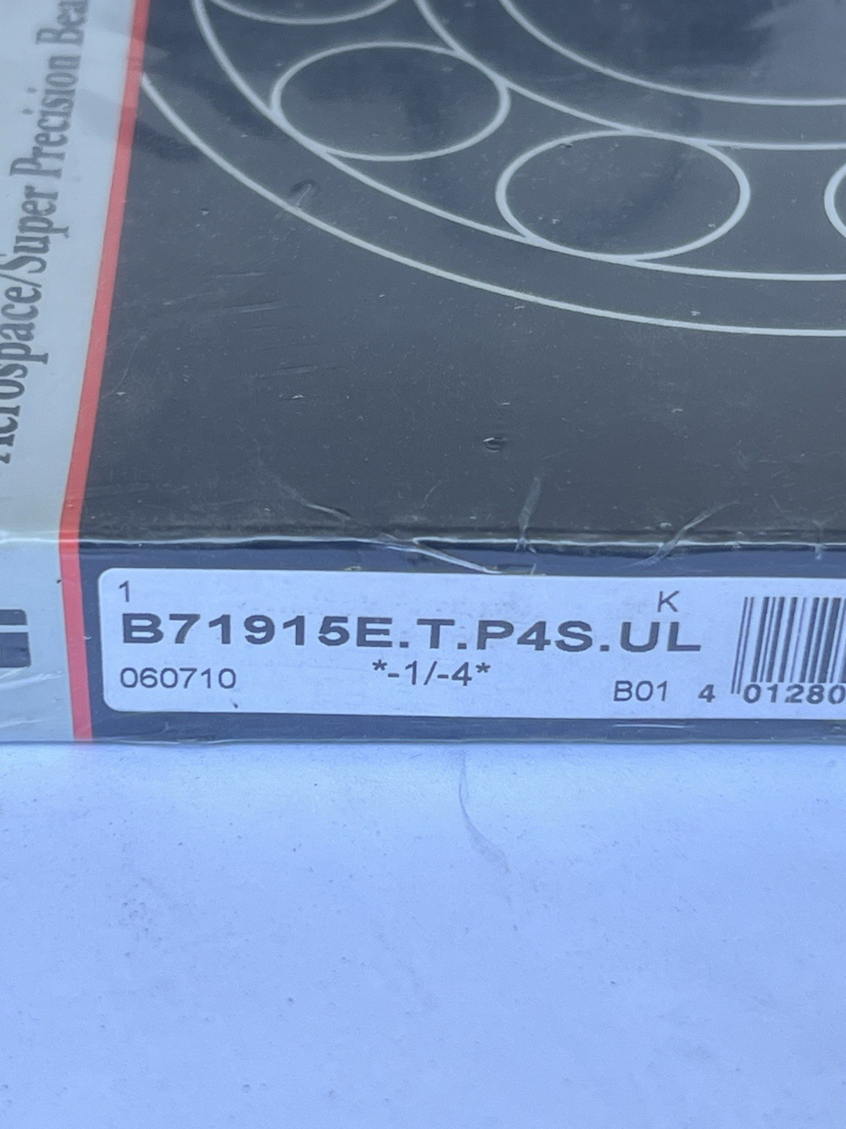 B71915-E-T-P4S-UL FAG 75 x 105 x 16 mm ANGULAR CONT. BALL SINGLE ROW C2