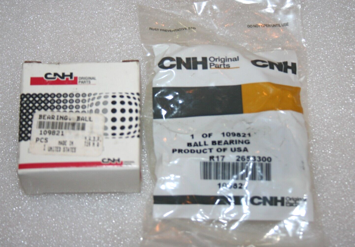 CNH 109821 Bearing SCHATZ CS3523X1, 1.250″ ID, 2.250″ OD, 0.6250″ Width – NEW –