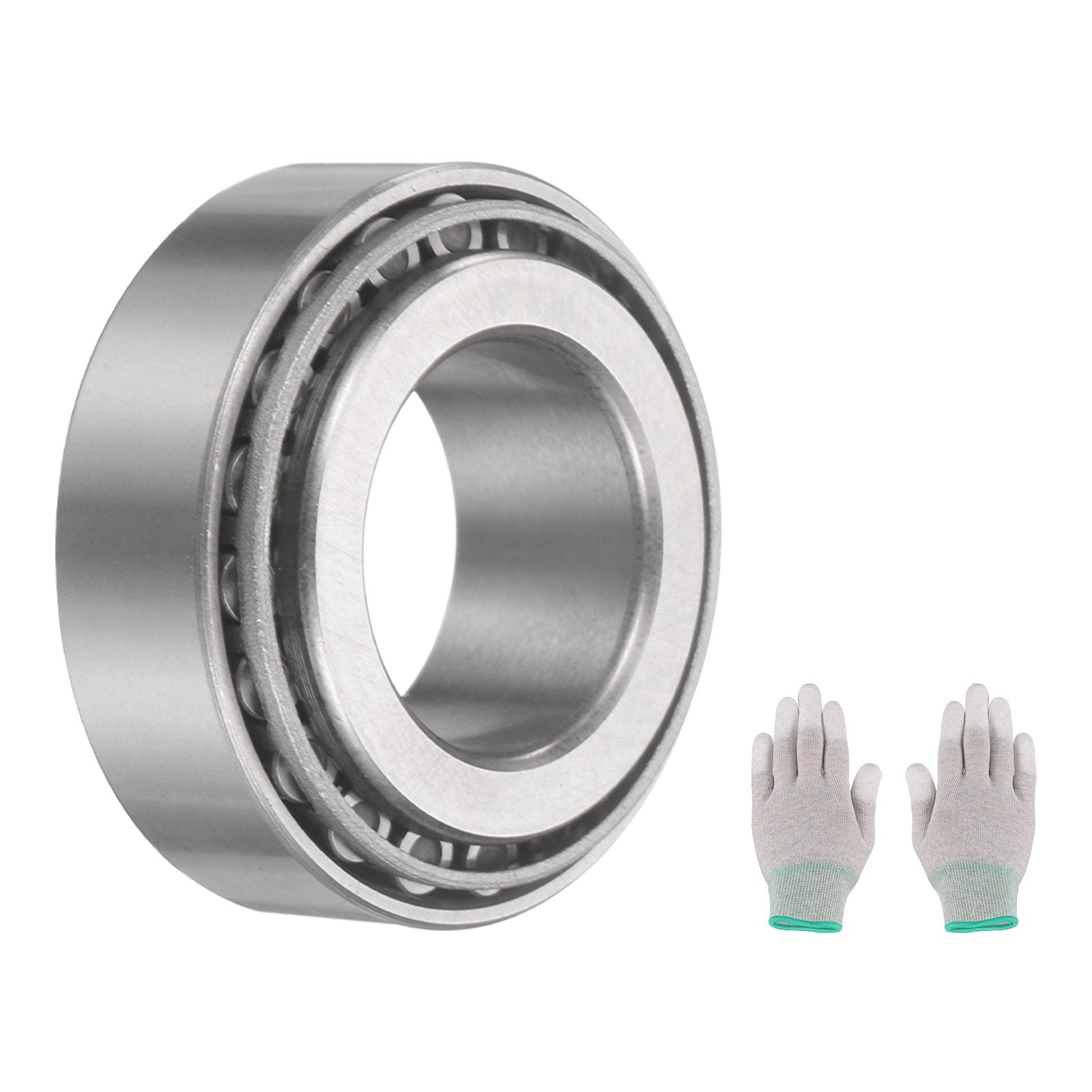 33005 Tapered Roller Bearing Cone and Cup, 25 x 47 x 17mm, with Gloves