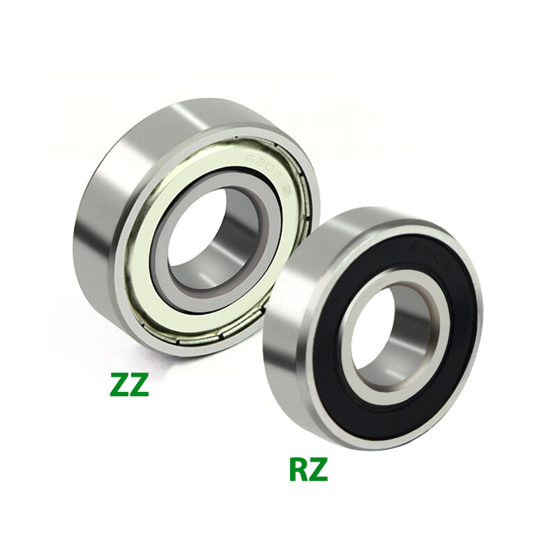 Deep Groove Ball Bearings 6000 – 6010 Double-Sided Seals Metal/Rubber Bearings