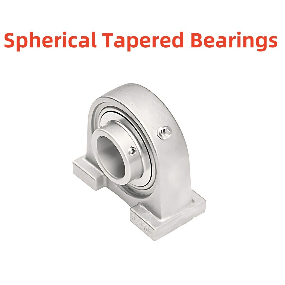 12mm bis 60mm SUCPA 201/202/203 – 212 Stainless Steel Spherical Tapered Bearings