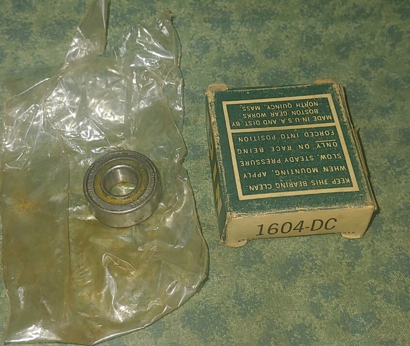 Nice Ball Bearings 1604-DC Made in USA – (22720A-I1)