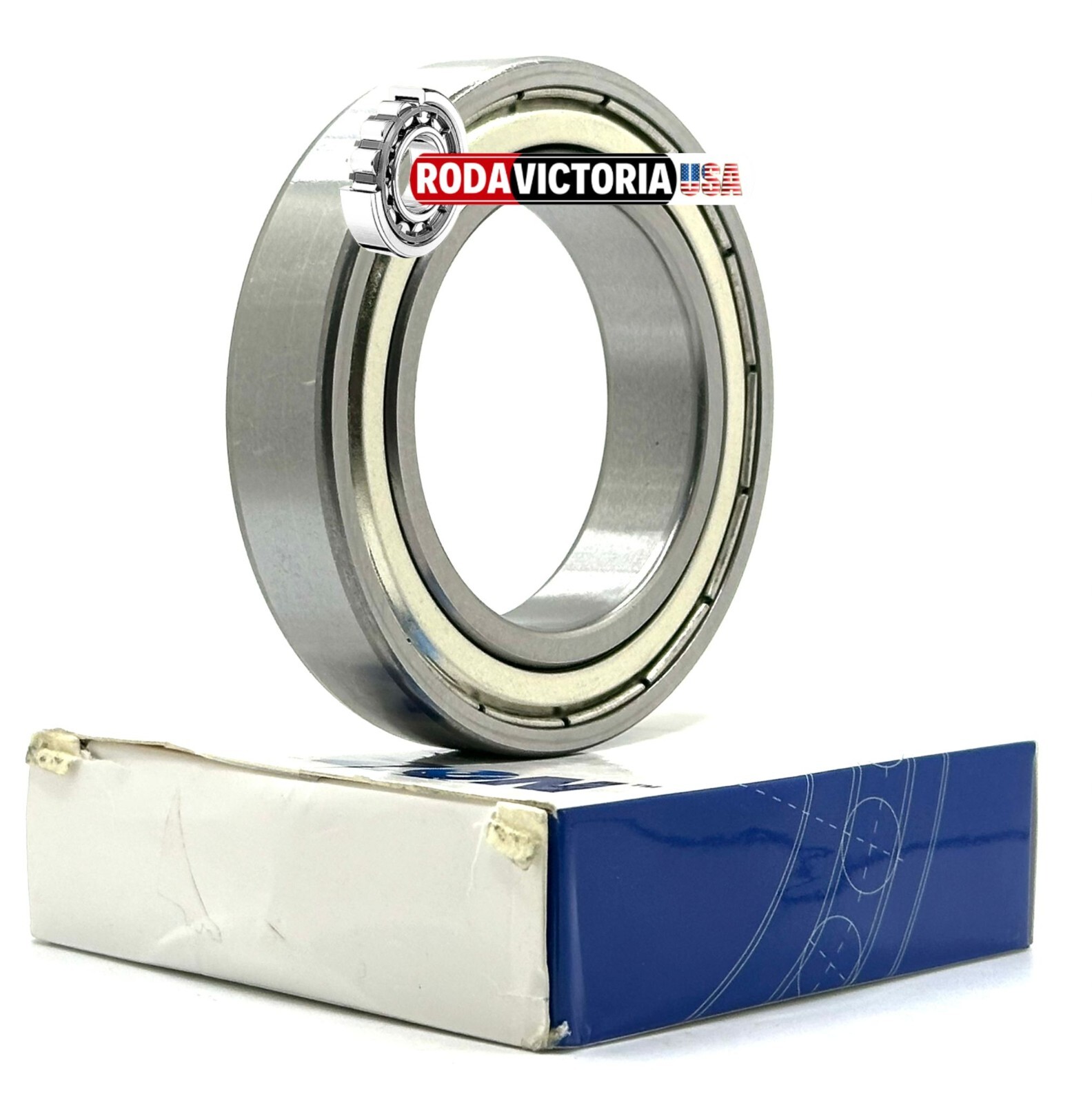 ZEN 6011 ZZ C3 DEEP GROOVE BALL BEARING, METAL SHIELDED 55x90x18mm
