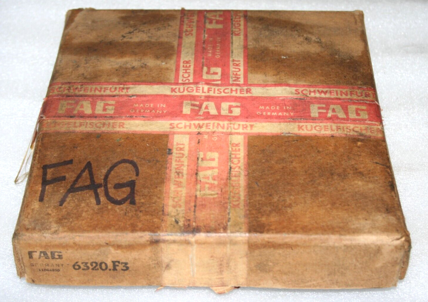 FAG 6320-F3 Radial/Deep Groove Ball Bearing – 100 x 215 x 47 mm * NEW *