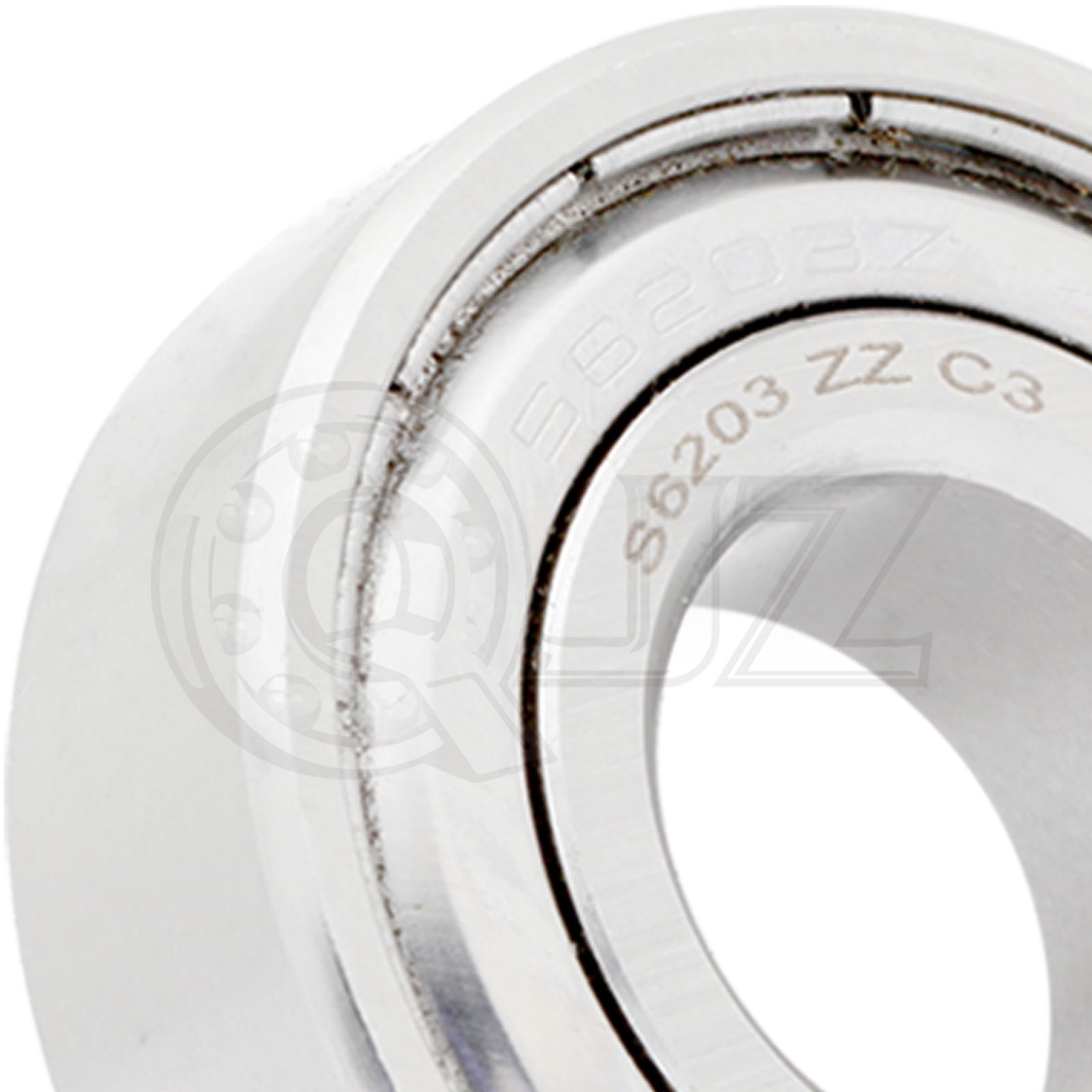 [Qty.4] S6203-ZZ Stainless Deep Groove Ball Bearing [17mm ID x 40mm OD x 12mm W]