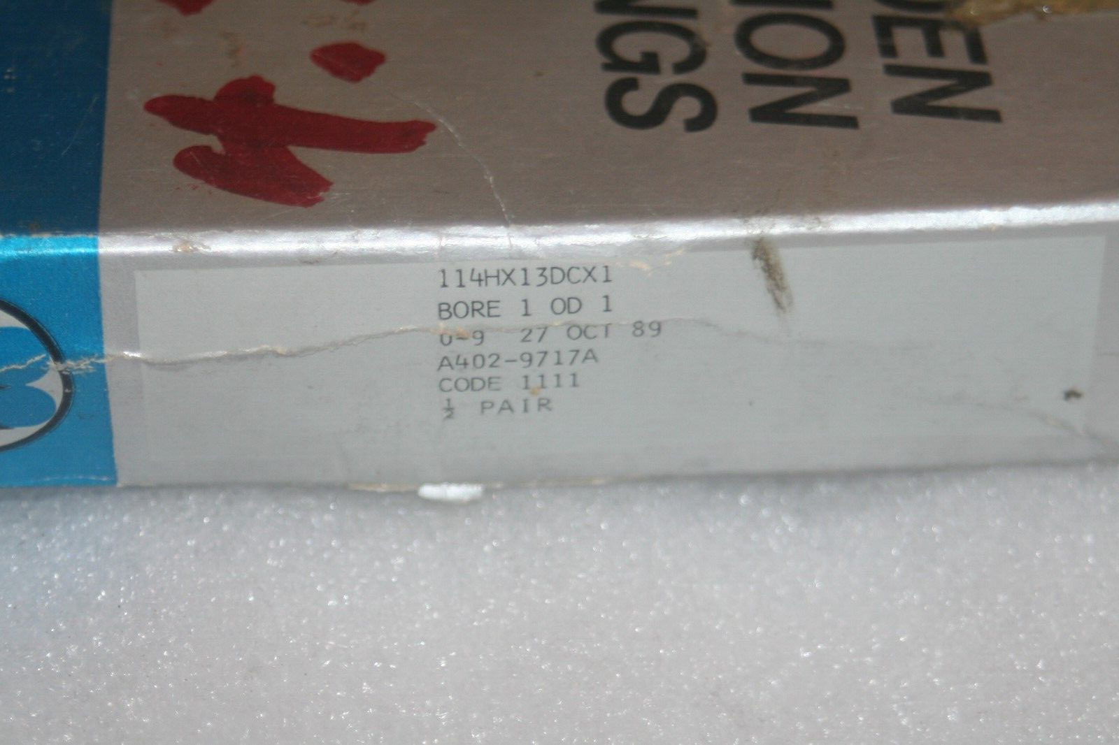 Barden 114H Super Precision Angular Contact Bearing 70x110x20mm * NEW *