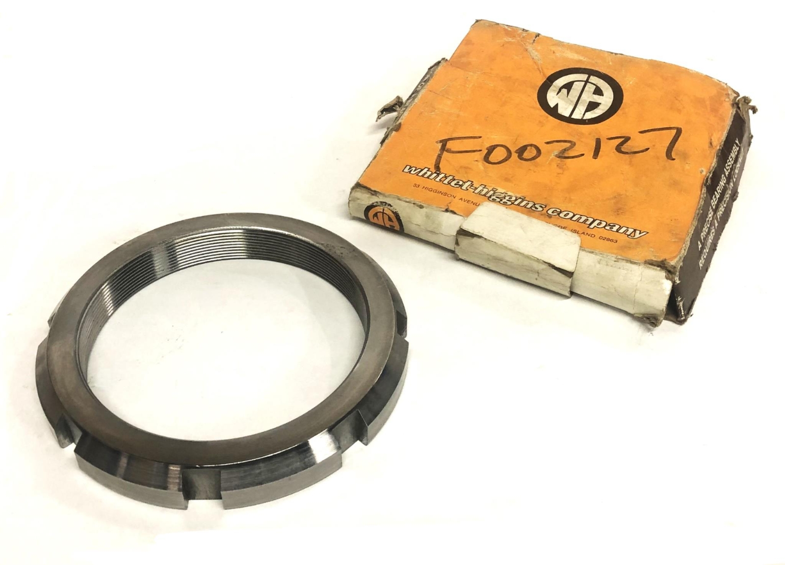 Whitet-Higgins Bearing Locknut PN28 NOS
