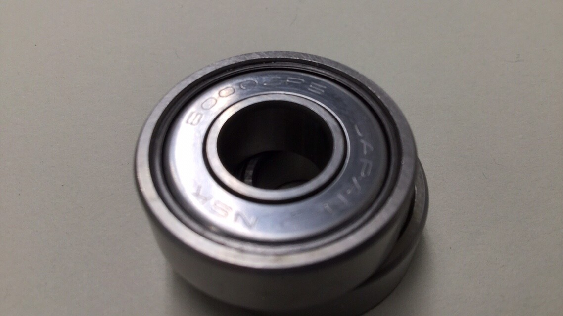 NSK 6000ZZP5 Single Row Ball Bearing 26mm OD 10mm Bore 8mm Thick (Pack Of 2)
