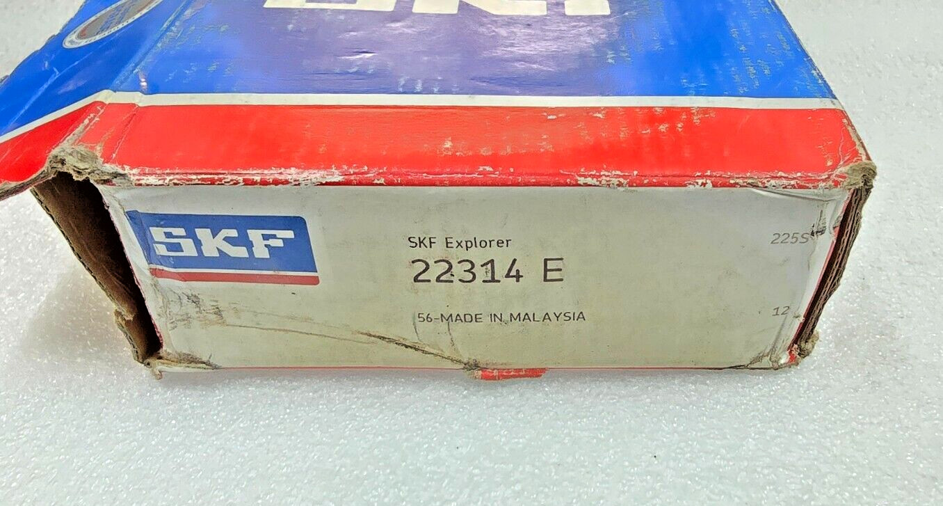 22314 E Spherical Roller Bearing 70x150x51MM NEW SKF MALAYSIA STEEL 22314E W33
