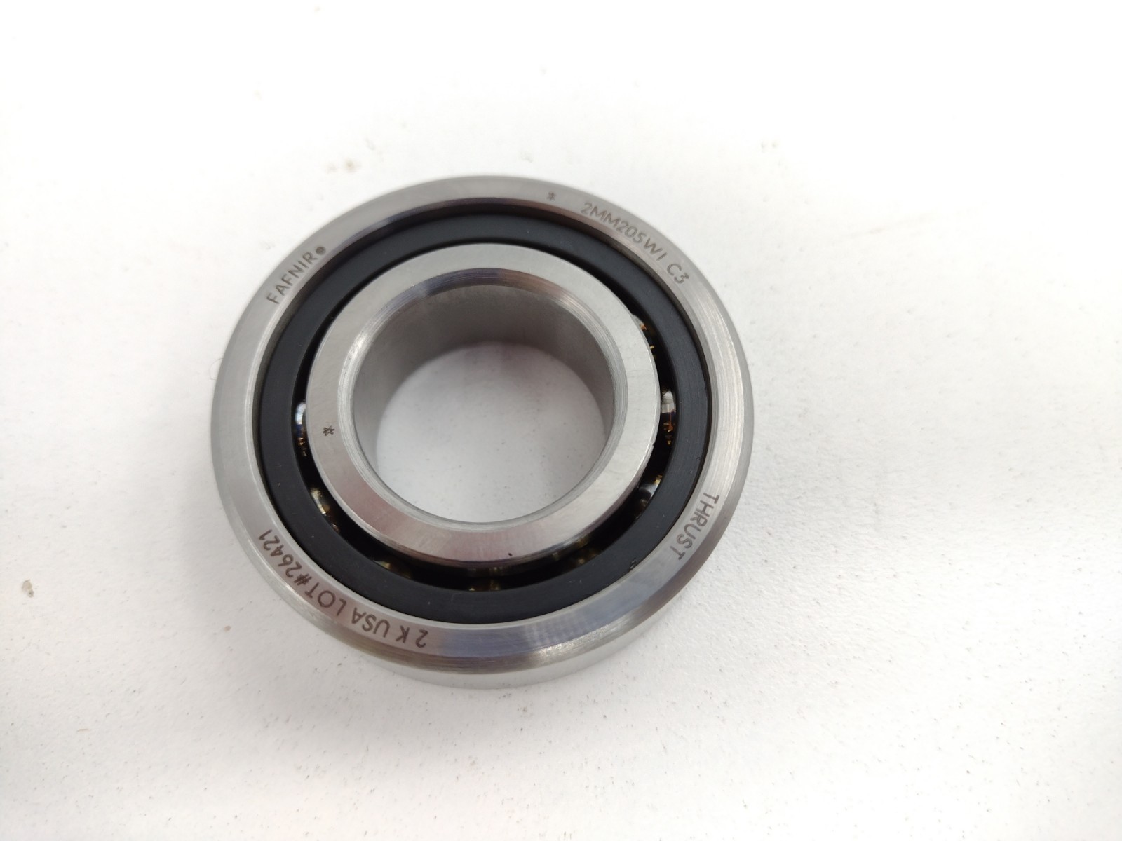 *** Fafnir 2MM205WI Single Row Angular Contact Bearing 0.9843-inch Bore