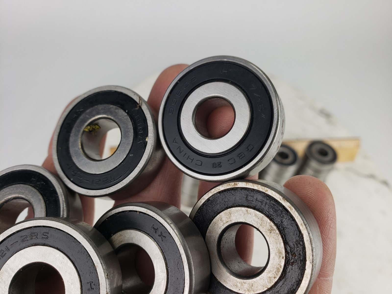 100+ Shield Ball Bearing Lot – Invacare 6201Z 1621 6301 99502 7/16″ 1/2 Bearings