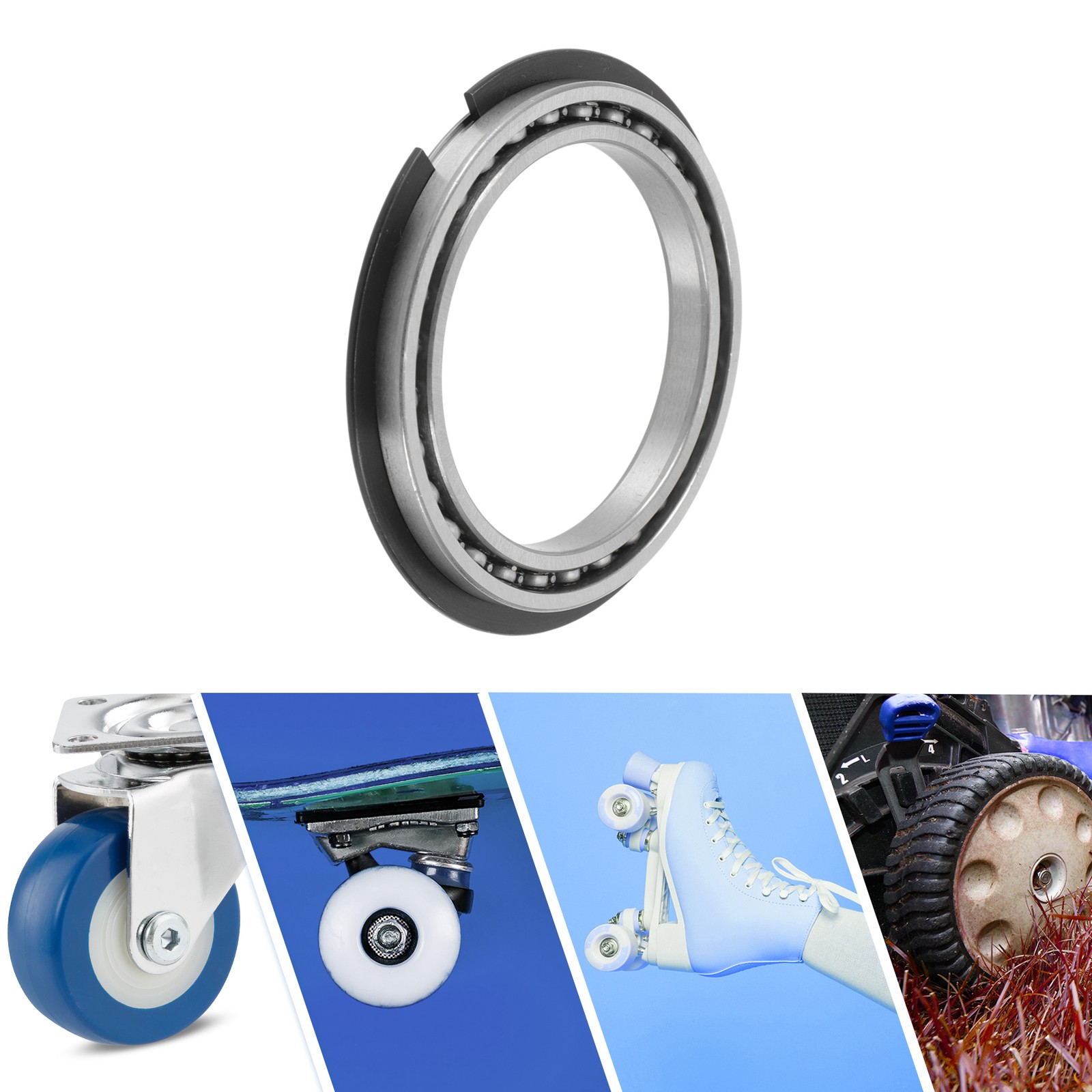 6810NR Deep Groove Ball Bearings 50x65x7mm 1 Pc Scooter Skateboard Wheel