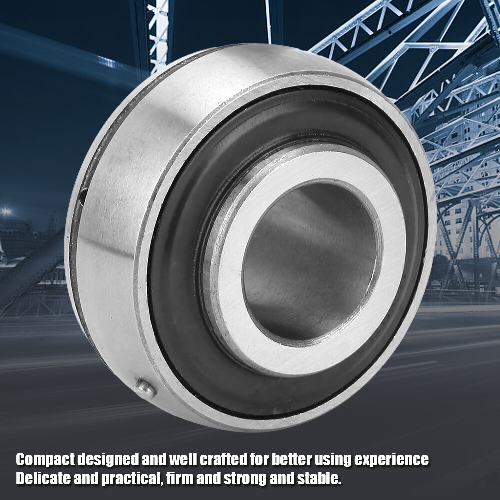 2Pcs Ball Bearing Steel Insert Bearing 25x52x34.1mm