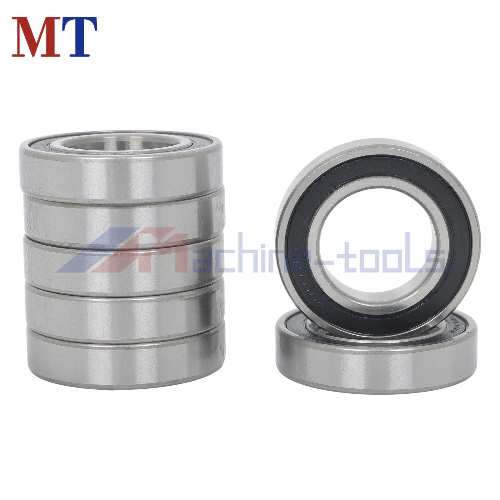6007-2RS Rubber Sealed Ball Bearings 10pcs 35x62x14mm Set