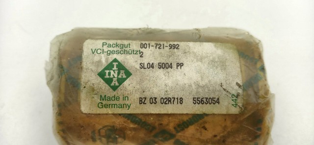 2x INA SL04 5004 PP BZ 03 02R718 High Quality Cylindrical Roller Bearing 