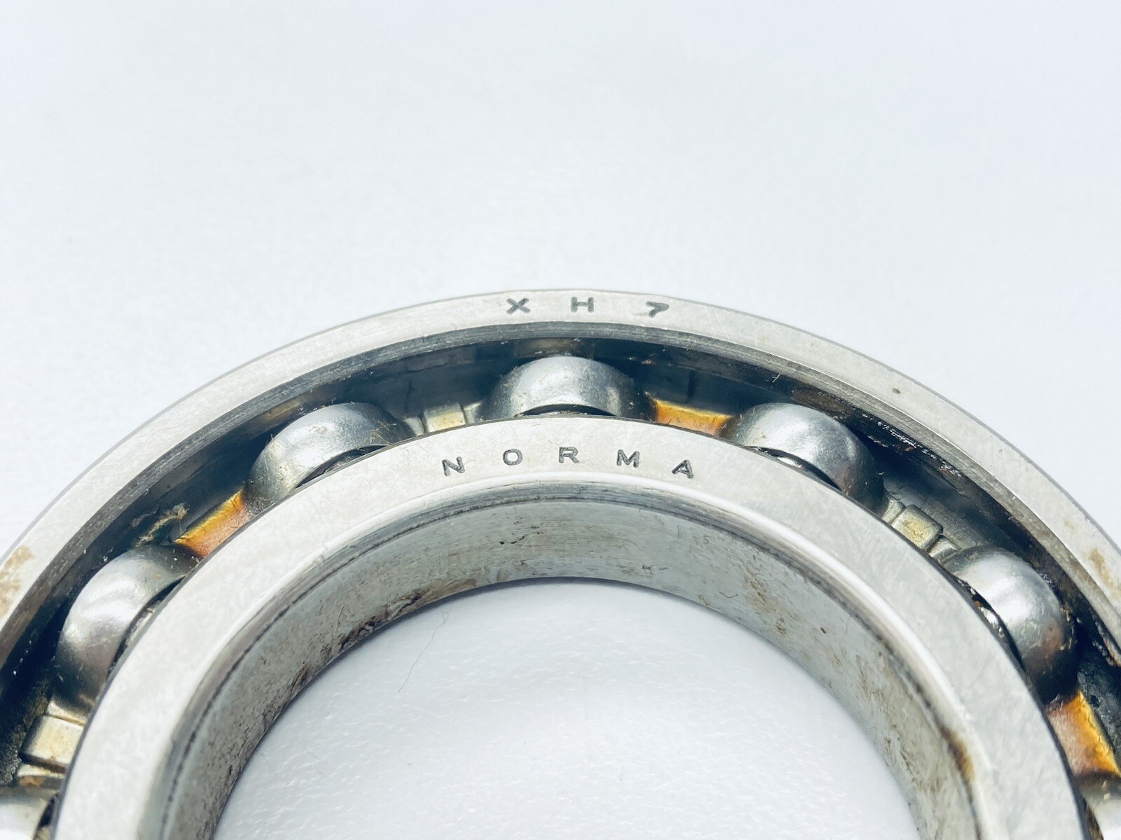 NORMA HOFFMAN XH7 ANGULAR CONTACT BEARING 1-1/2″-ID 2-5/8″-OD 0.430″-W