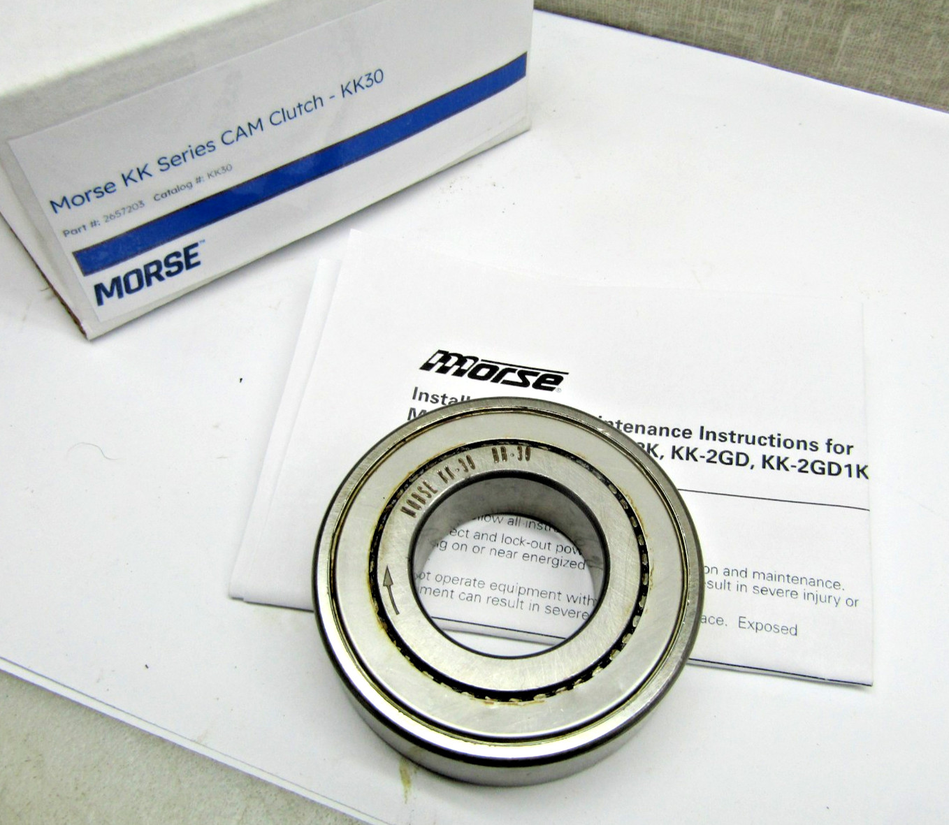 Morse KK-30 30mm X 62mm X 16mm One Way Clutch Bearing