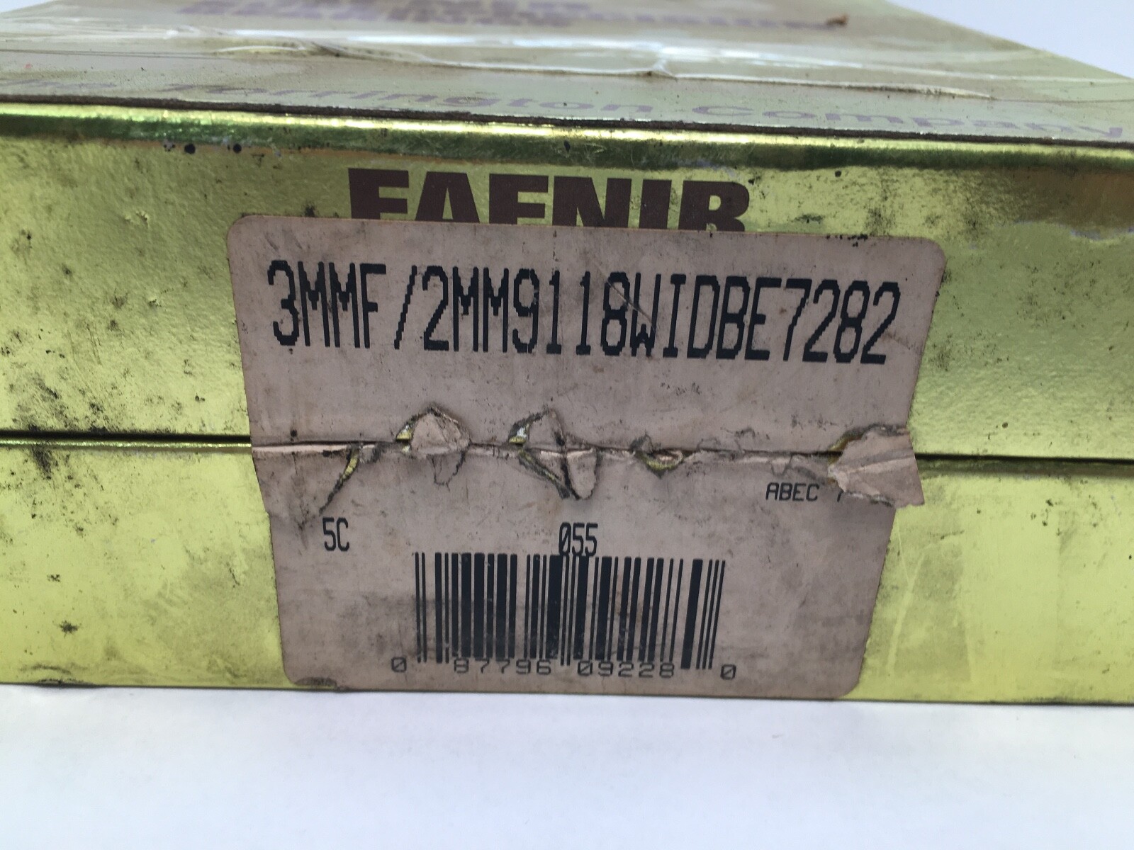 Fafnir 3MMF/2MM9118WIDB Bearing 90x140x24 mm 7018 3MMF 2MM-9118-WI-DB USA