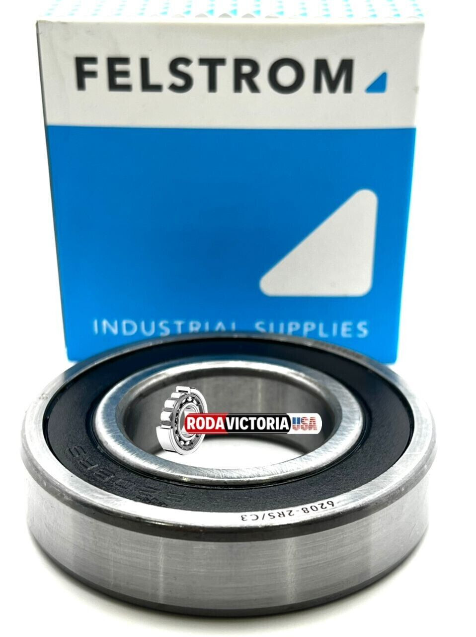 FELSTROM 6208 2RS C3 Deep Groove Ball Bearings 40x80X18mm.
