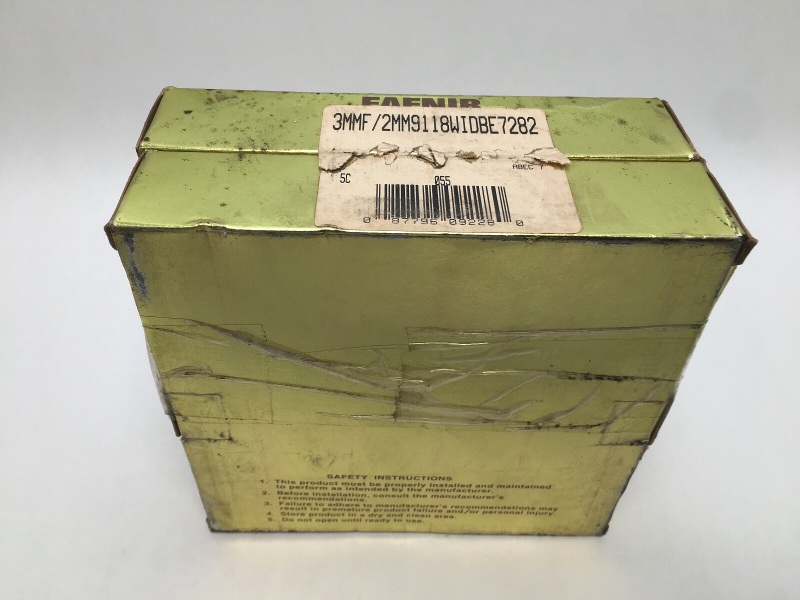 Fafnir 3MMF/2MM9118WIDB Bearing 90x140x24 mm 7018 3MMF 2MM-9118-WI-DB USA