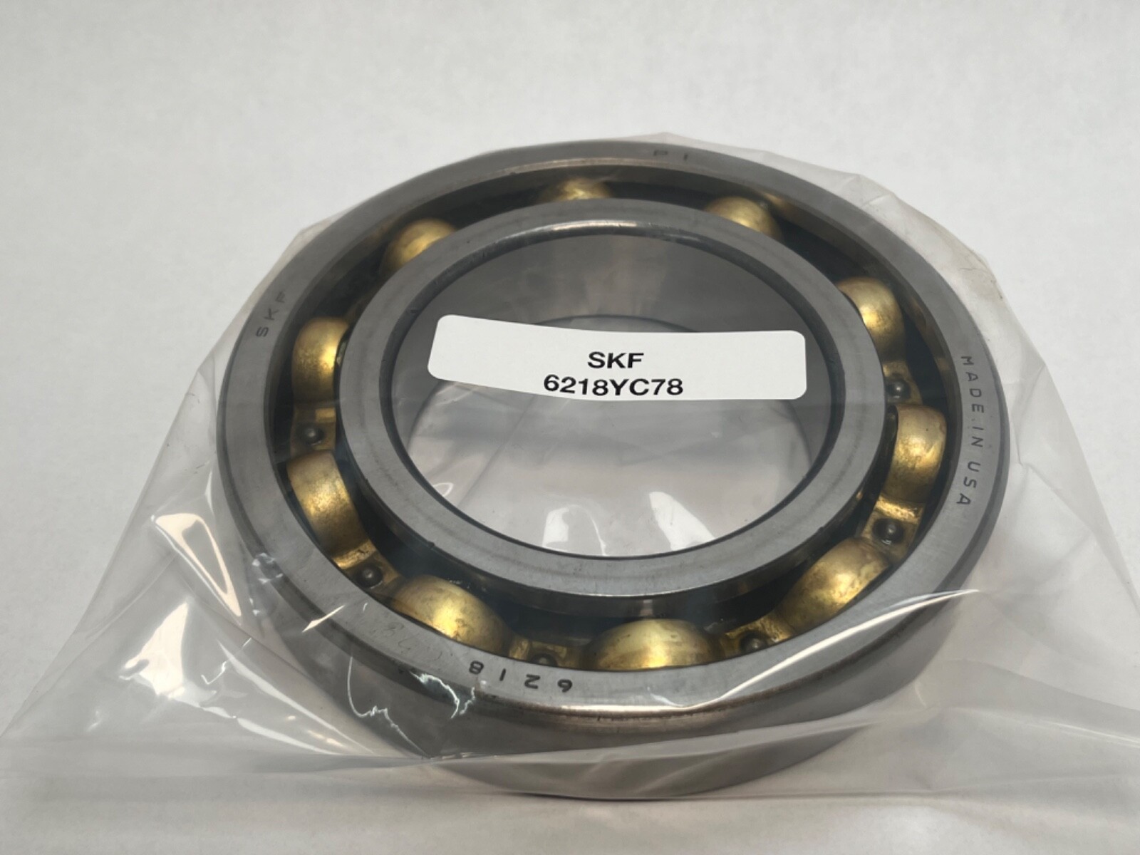 SKF 6218YC78 Bearing Open 90x160x30mm 6218-Y-C78 6218-P5 USA