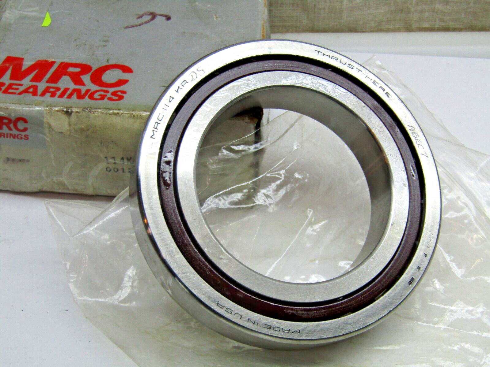 MRC 114KRDS 70mm X 110mm X 20mm Precision Angular Contact Bearing Single Bearing
