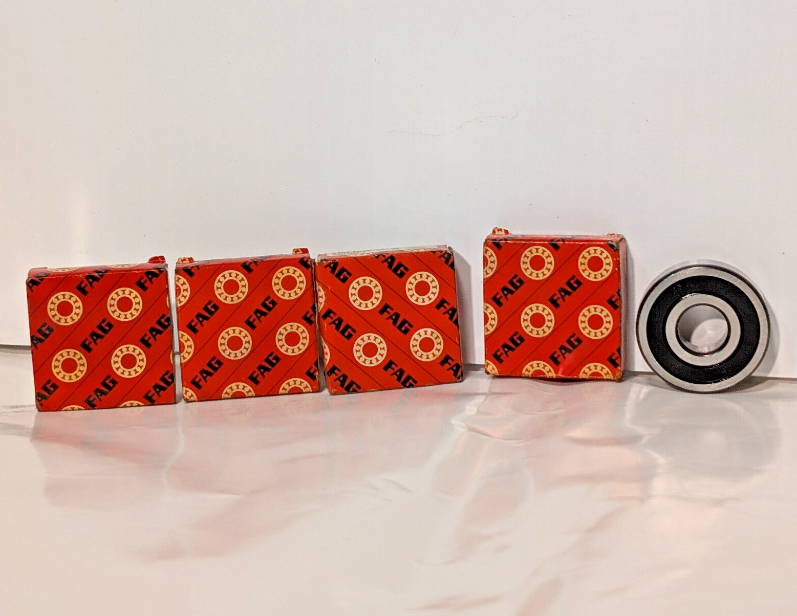 Lot of 4: FAG 6303.C3 Deep Groove Bearings, H278-2020.HB, 05101220