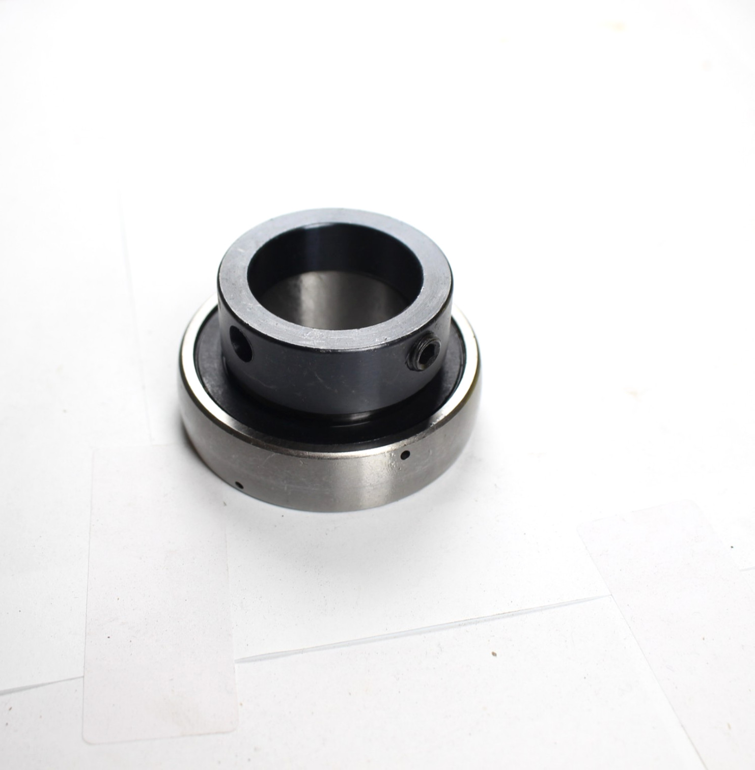 SA204-12 Insert Bearing 3/4″ Bore Spherical OD Lock Collar Lube Hole 10PCS