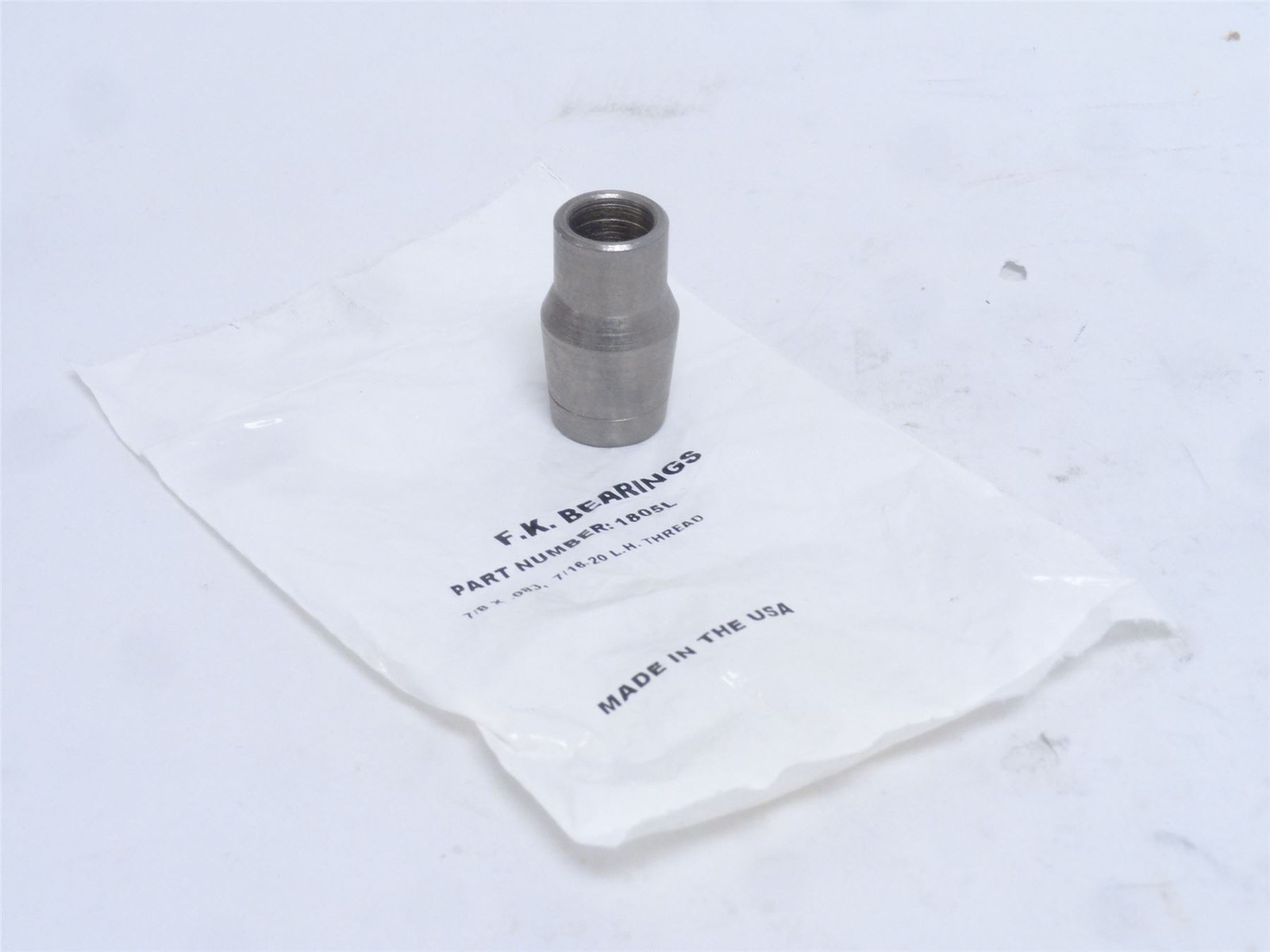 251385 New-No Box; FK Bearings 1805L Rod End Bearing Weldable Threaded Tube
