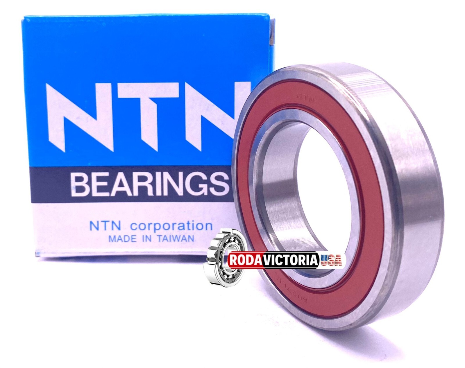 NTN 6007LLUC3 BALL BEARING, RUBBER SEALED 6007 2RS 6007RS DDU LLB 35x62x14mm