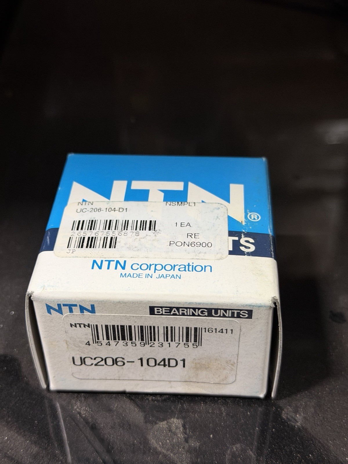 NTN UC206-104D1 Bearing NEW WITH BOX