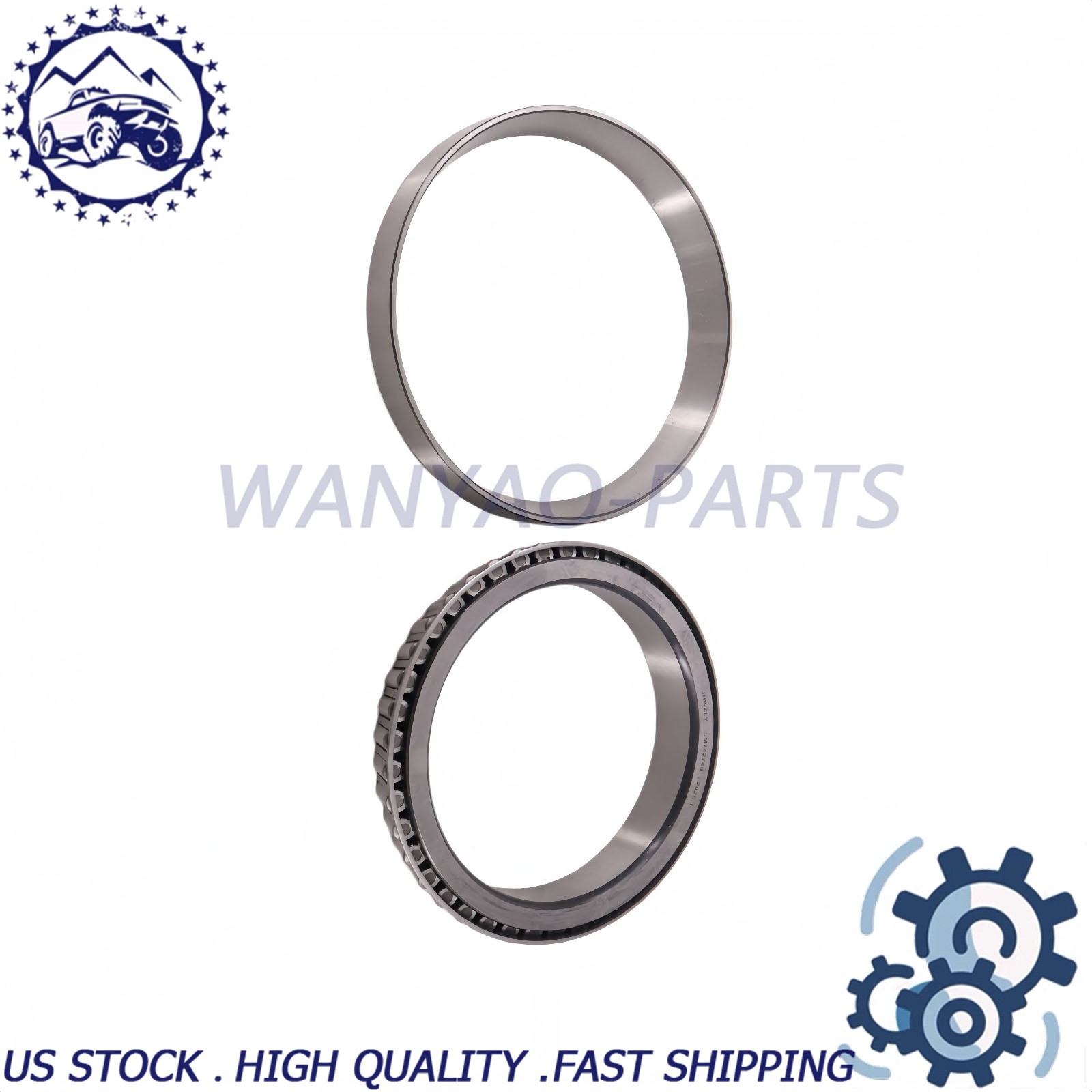 Tapered Roller Bearing LM742749 LM742710 Set Cup and Cone 1PC New 1-PC