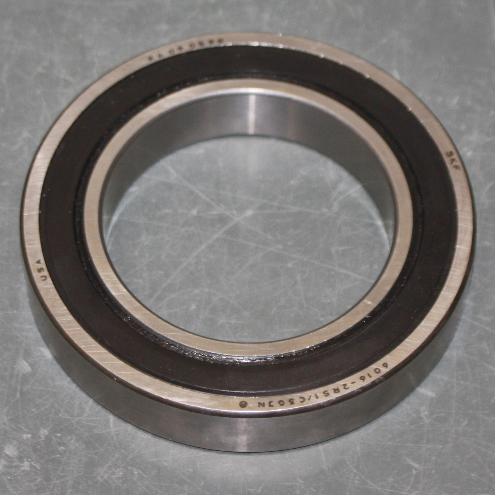 SKF Radial Ball Bearing 6016 2RS JEM, 80 mm x 125 mm x 22 mm, Double Sealed